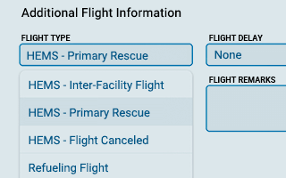Customizable Flight Log