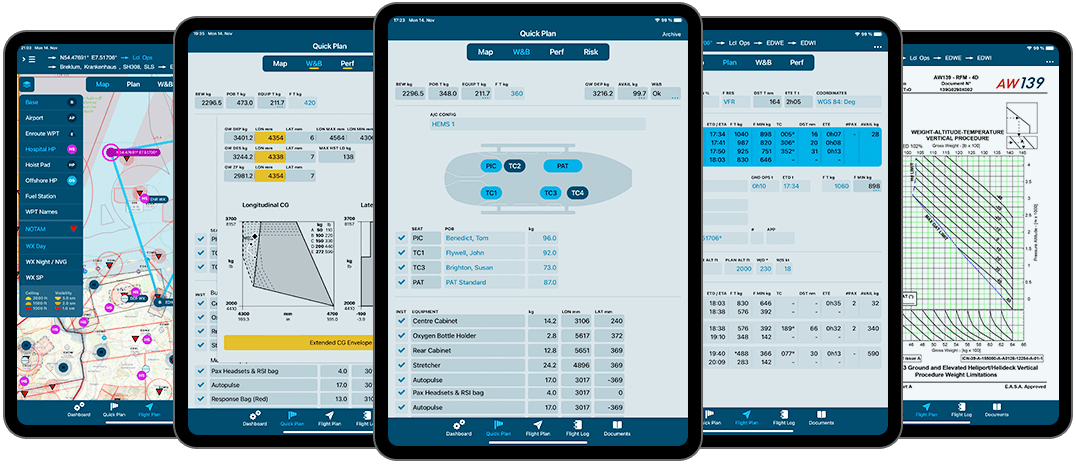 HeliEFB iPad App