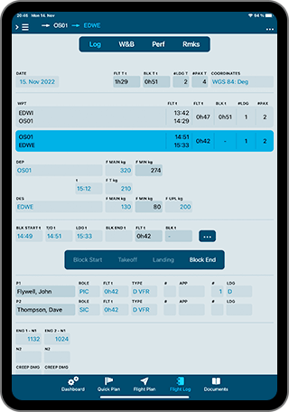 Flight Log